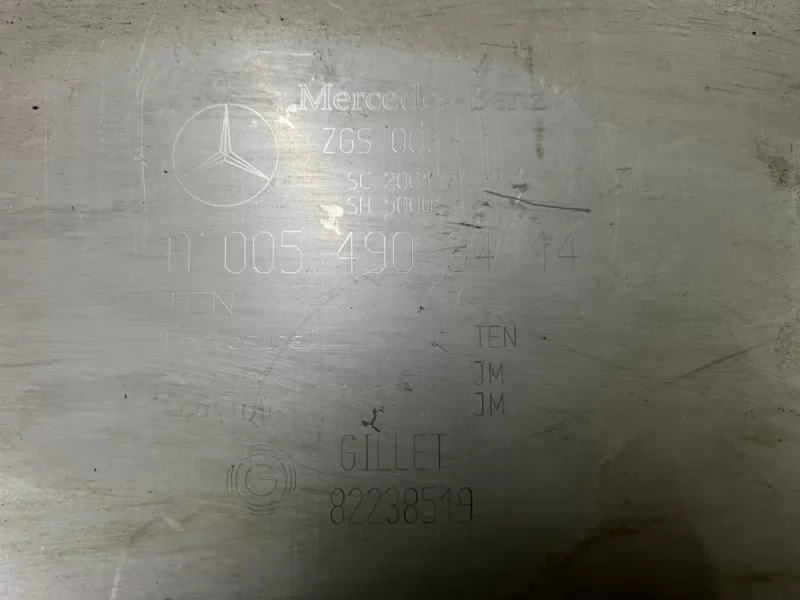 Глушитель с катализатором Mercedes Axor, КамАЗ 5490 / Mercedes-Benz A0054903414